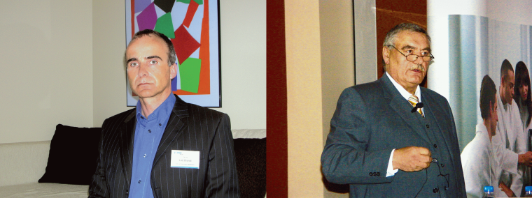 links: Lutz Brandt, EDV-Leiter Region Süd an der Helios Klinik Müllheim:...