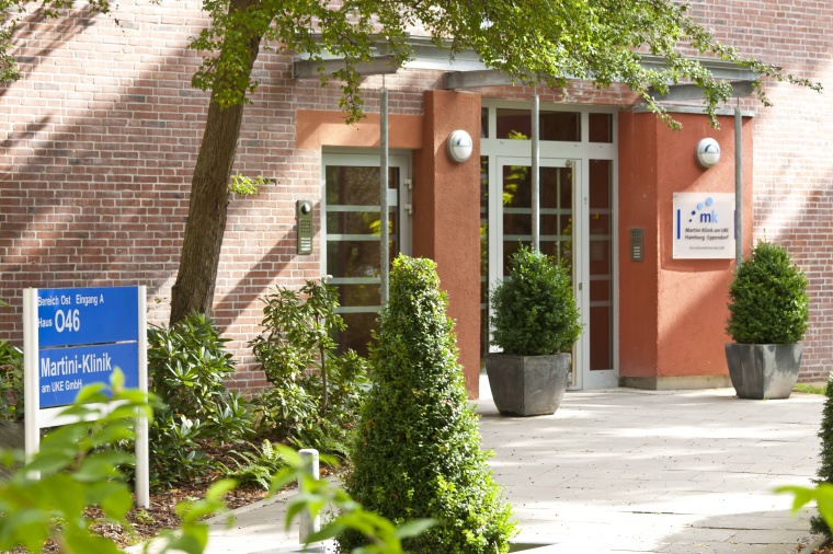 Eingang UKE GmbH, Martini-Klinik.