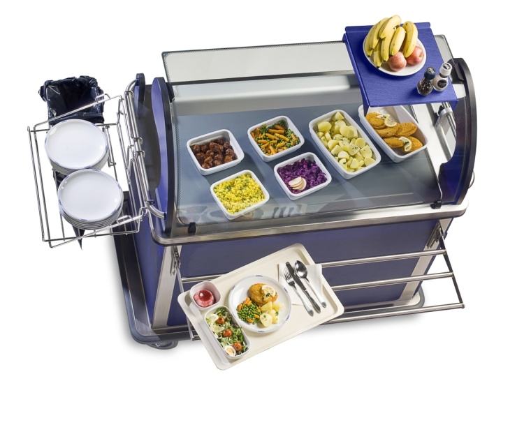 Speisenverteilung mit Temp-Classic.