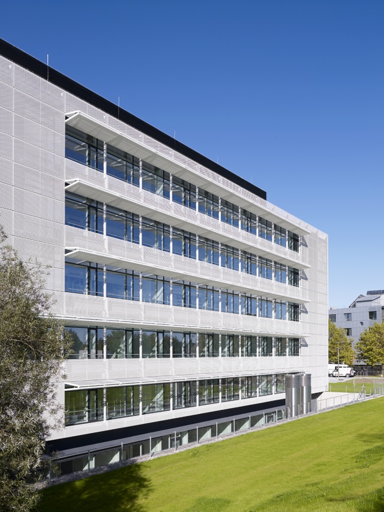 Östliche Fassade des CSD.