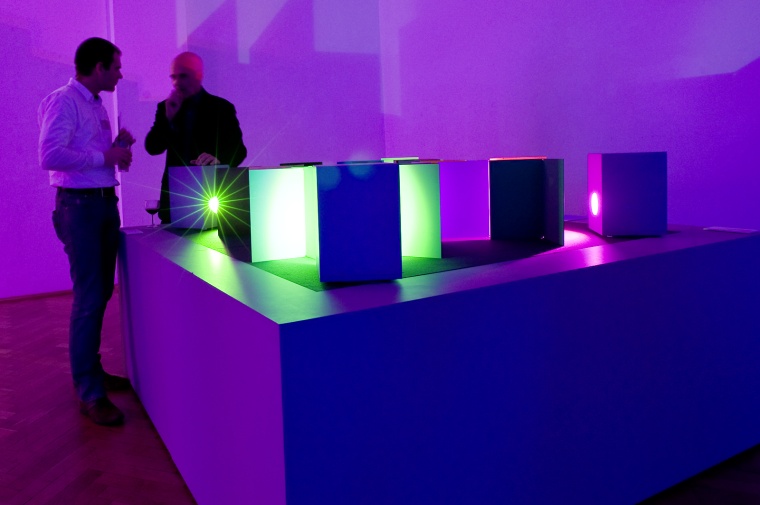 Farbe im Experiment – hier anlässlich einer Konferenz des Deutschen...