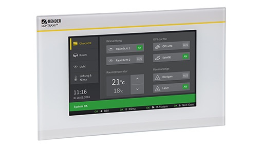 Abb. 3: CP907 mit beispielhafter Visualisierung