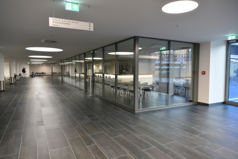 Neue Eingangshalle Fotos: Volker Daum / Bergmannsheil