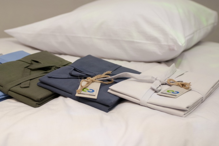 Bettwäsche aus kompostierbaren, „cradle-to-cradle“-zertifizierten...