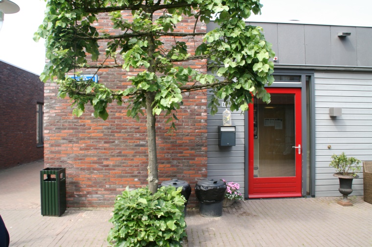 Gut auffindbare Tür vom Außenbereich zum Innenbereich und umgekehrt, sowie...