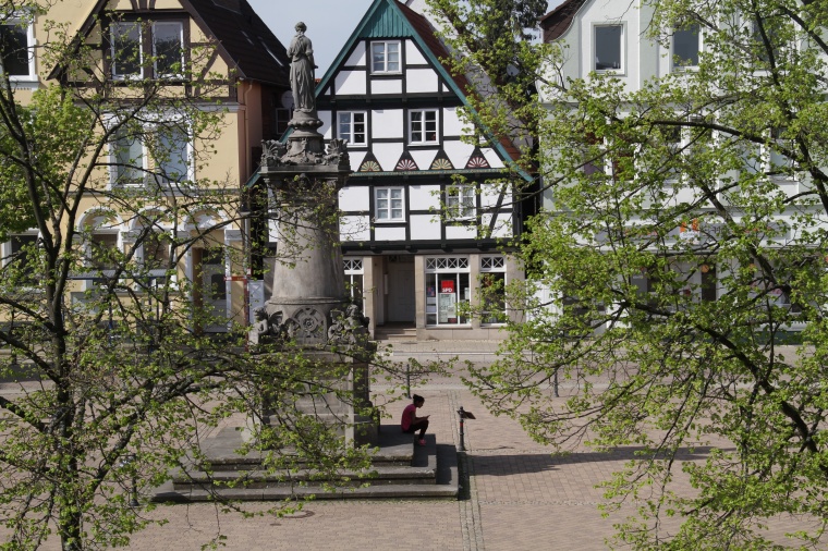 Marktplatz in Horn. Viele Ortskerne leiden unter den Leerständen in der...