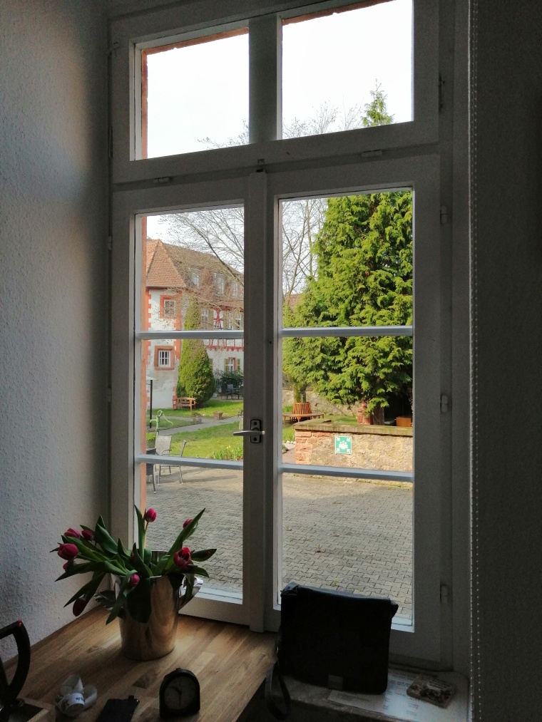 Groß-Umstadt, Hessen, Ideal einer Altenwohnanlage im historischen Stadtkern