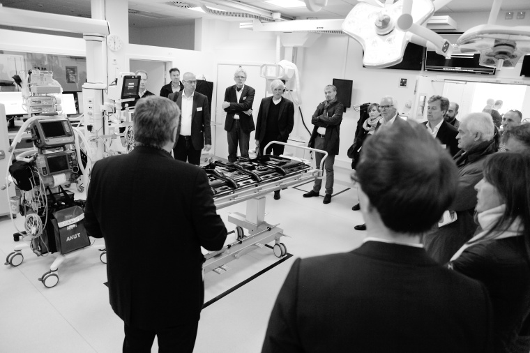 Der AKG zu Gast in der Akut-Ambulanz des neuen Aarhus University Hospital (AUH)