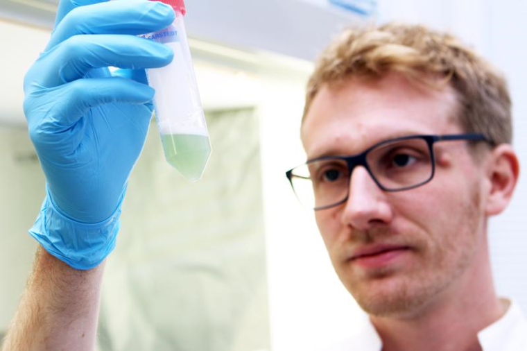 Dr. Leif Tüffers untersuchte, wie die Resistenzbildung des Keims im Laufe...