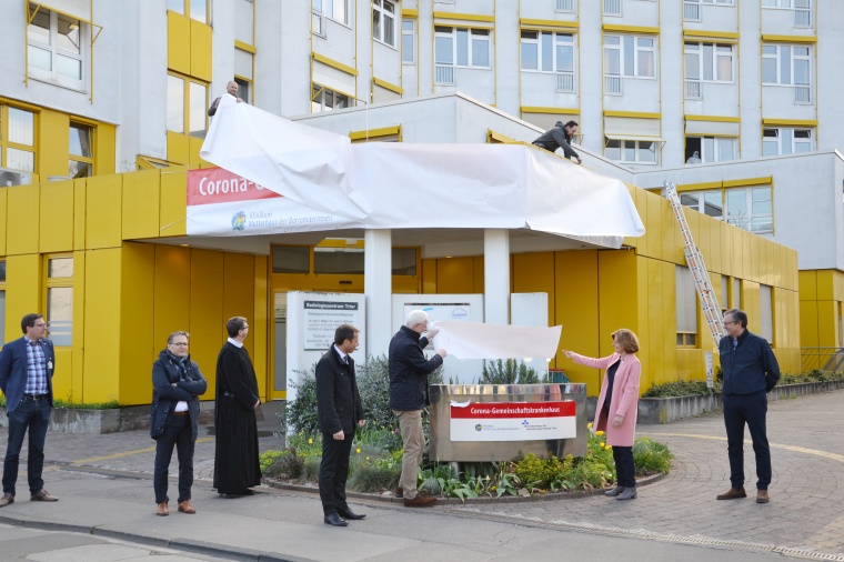 Ministerpräsidentin Malu Dreyer und Oberbürgermeister Wolfram Leibe...