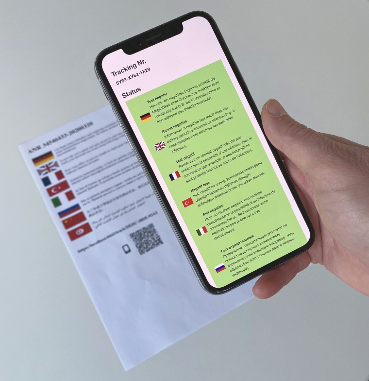 Mit einem Klink zum Corona-Testergebnis: Uni-Informatiker haben ein neues...
