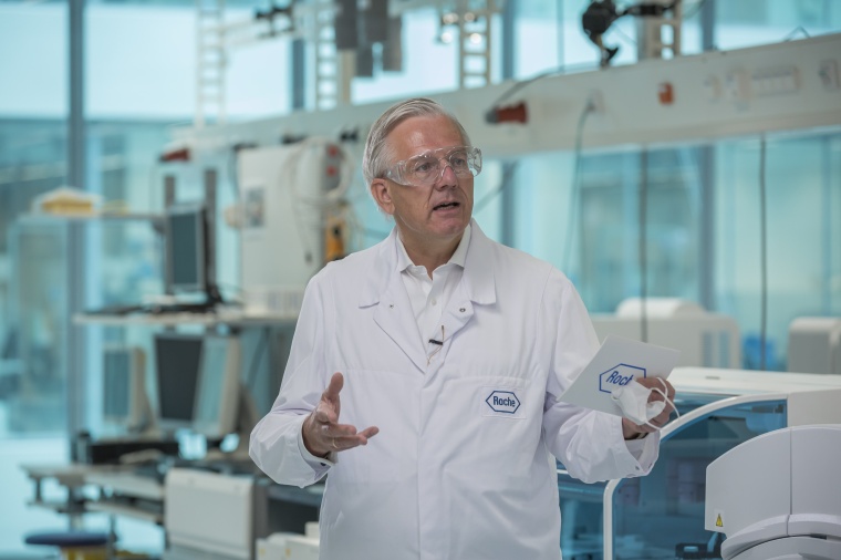 Dr Christoph Franz. Foto: Roche