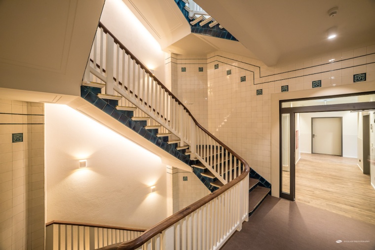 Denkmalgeschütztes Treppenhaus