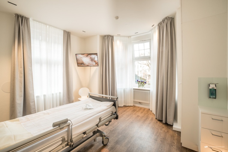 Neues Patientenzimmer