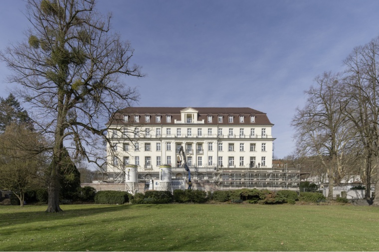 Der Fürstenhof am Kurpark im niedersächsischen Bad Eilsen ist ein...