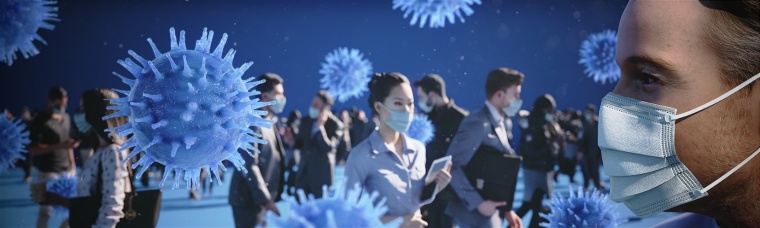 Die Sorge vor einer sich schnell ausbreitenden Coronavirus-Pandemie ist groß:...