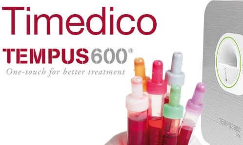 Neuheit Tempus600-Blutprobentransportsystem. Foto: Sarstedt