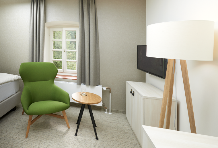 Patientenzimmer: Harmonisch und beruhigend durch helle, subtil differenzierte...