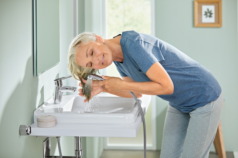 Separate Funktionsbrausen lassen sich flexibel als mobile Wasserquelle nutzen....