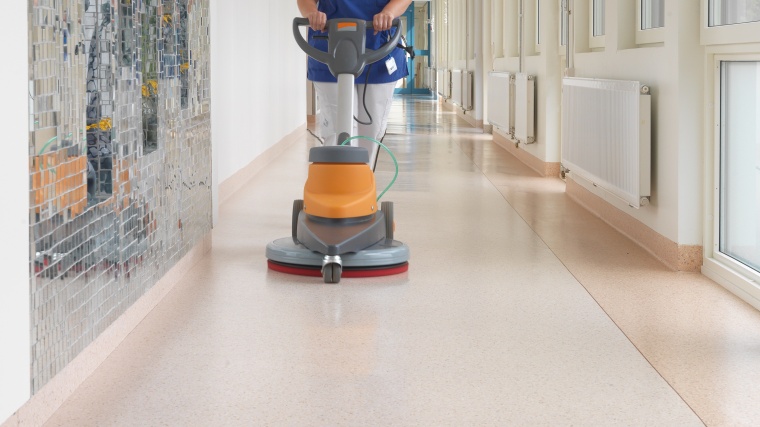 Entscheidend bei Böden im Gesundheitswesen: bewusster Einsatz von...