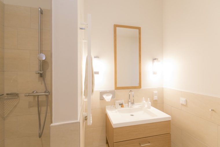 Moderne Bäder bringen den Bau aus dem 17. Jahrhundert in die Gegenwart