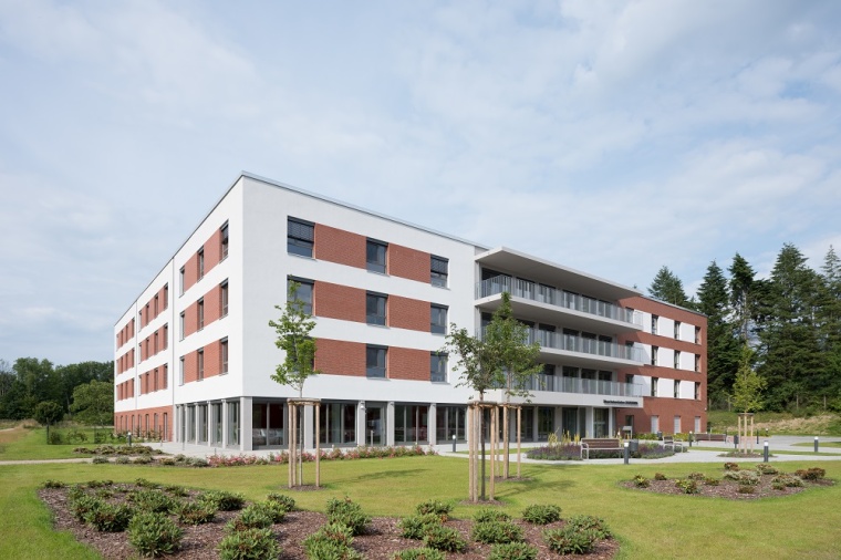 Das von Feddersen Architekten neu gebaute Senioren-Centrum Lütjenburg – mit...