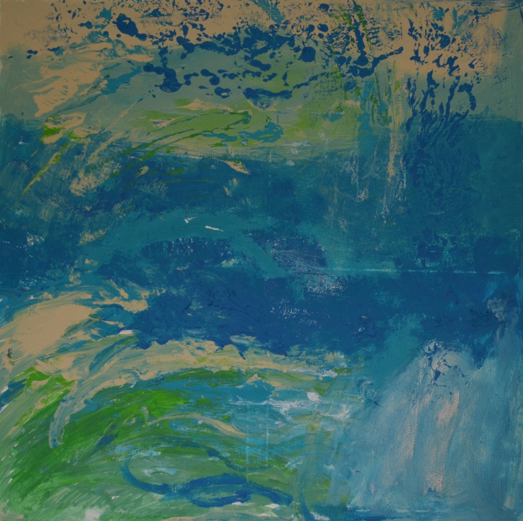 Stimmungsgemälde: Ein Tag am Meer