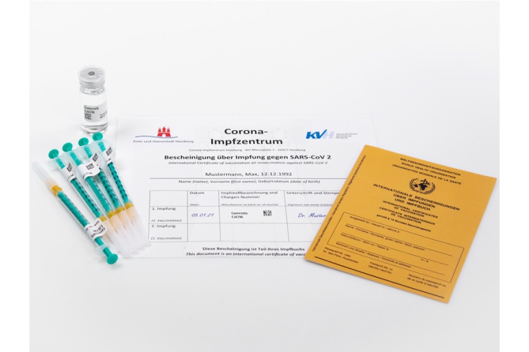 In puncto Kennzeichnung setzt die für den operativen Betrieb des Impfzentrums...