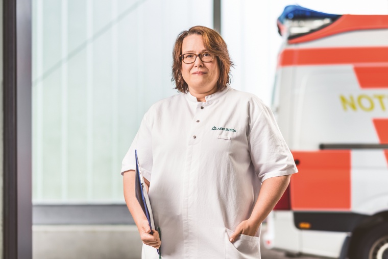 Dr. Ulrike Cretan, Chefärztin der Rettungsstelle der Asklepios Harzkliniken