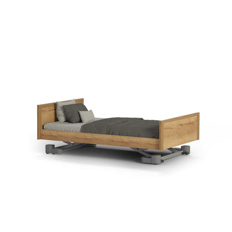 In der Transferposition ist der Ein- bzw. Ausstieg aus dem Bett auf bequemer...