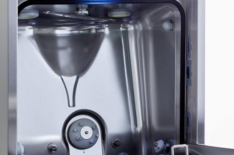 2. Reinigungssystem: Waschkammer und -düsen wurden so angepasst, dass die...