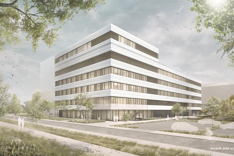 Der Neubau des Forschungszentrums ICON Foto: doranth post architekten