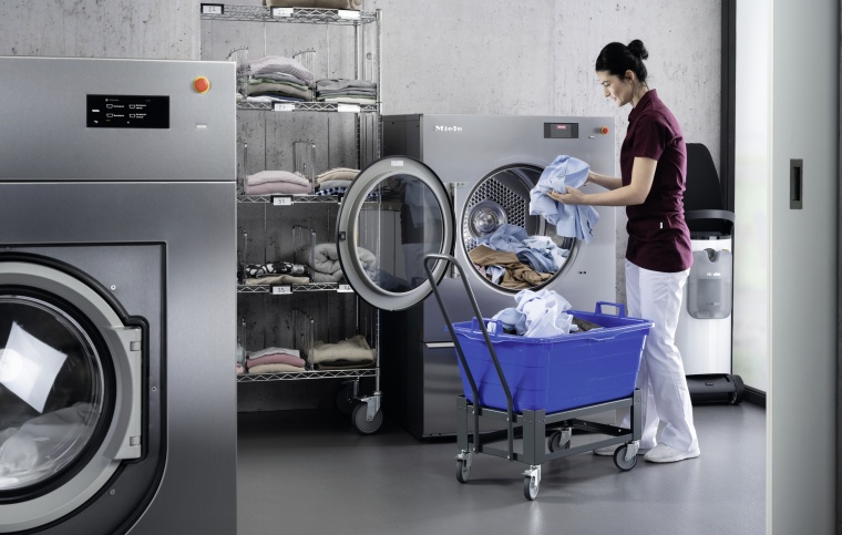 Auch die Trockner bieten beste Voraussetzungen für eine effiziente...