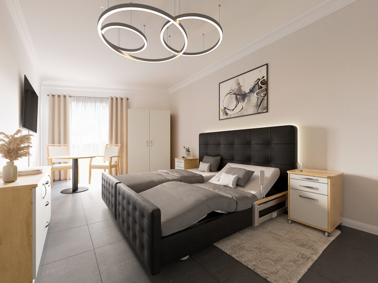 Pflegebetten von Betten Malsch sind vielseitig einsetzbar – das Aura Loft in...