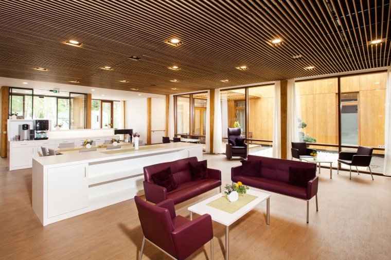Gemeinschaftsbereich mit Küche. Bild: Wolfgang Reiher