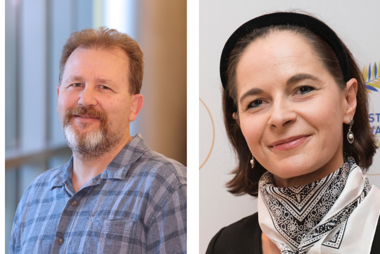 Andreas Bäumler (links) und Yasmine Belkaid (rechts)