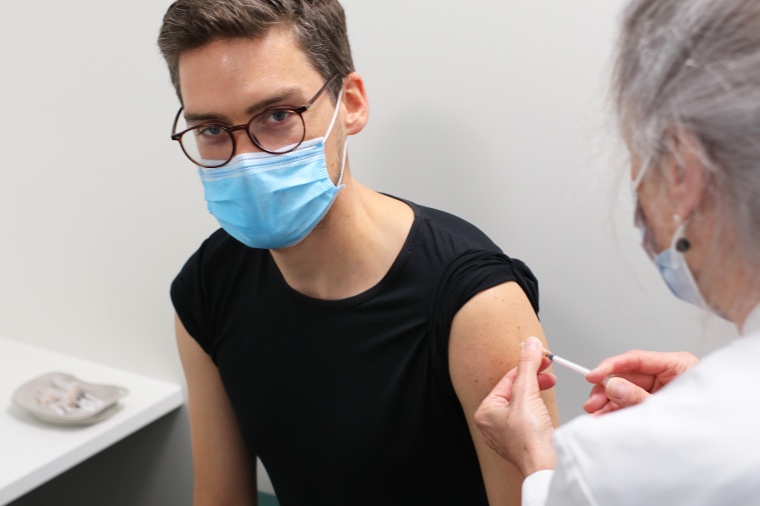 Dr. Thomas Kaiser aus der Klinik für Kinderheilkunde am UKM hat sich für eine...