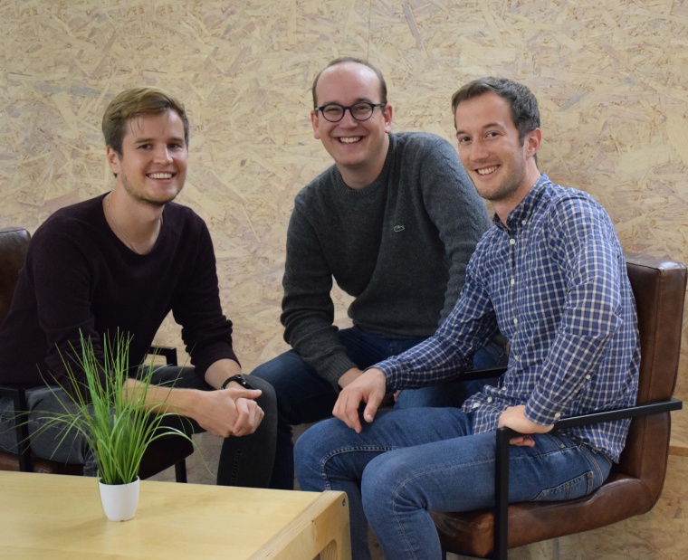 Cliniserve-Gründer (v.l.n.r.): Jaakko Nurkka, Quirin Körner, Julian Nast-Kolb...