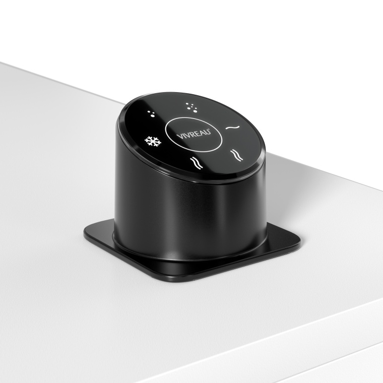 Das EAP Easy Access Panel kann flach (linkes Bild) oder abgewinkelt (rechtes...