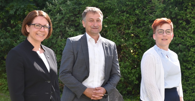 Sie machen sich gemeinsam stark für ein datenschutzkonformes Miteinander (von...