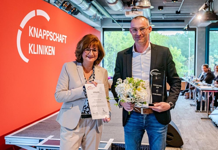 Bettina am Orde, Erste Hauptgeschäftsführerin der Knappschaft Kliniken GmbH,...