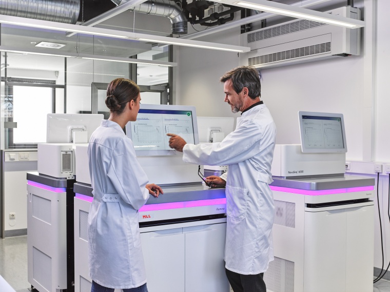 Mithilfe der AWS-Cloud kann MLL mehr Leukämie-Fälle als bisher parallel...