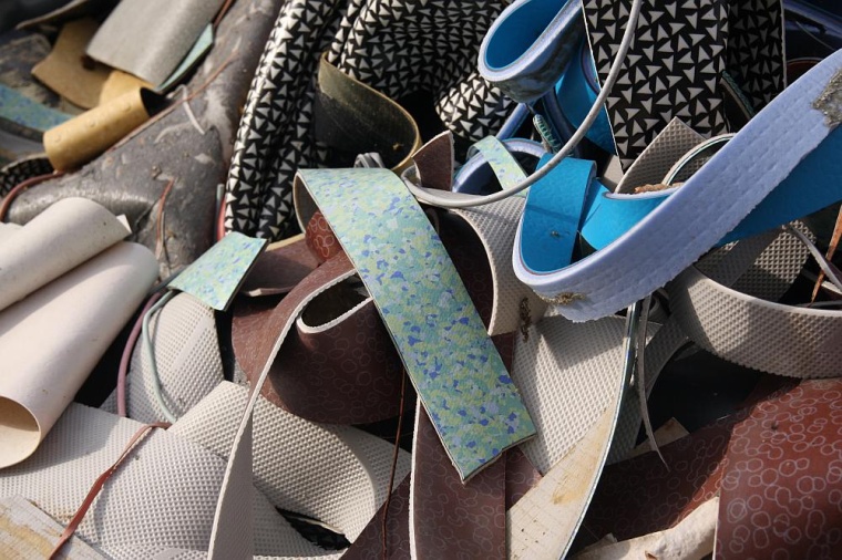 PVC-Reste, Foto: AgPR