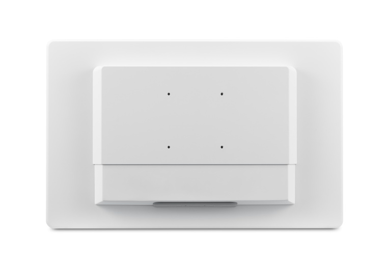 Das Gehäuse ist – abgesehen von den Montagelöschern der Vesa-Halterung –...