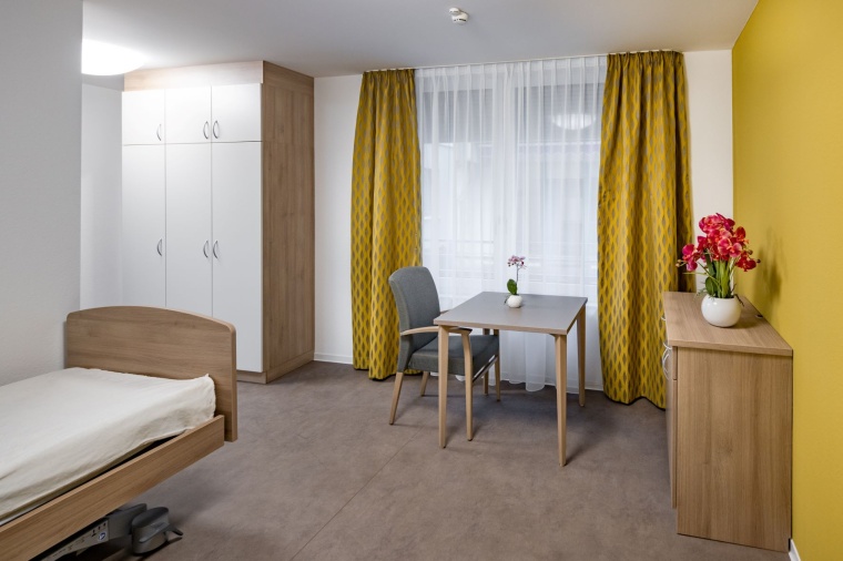 Harmonisch: In den Zimmern der Bewohner kommen farblich auf die jeweilige...