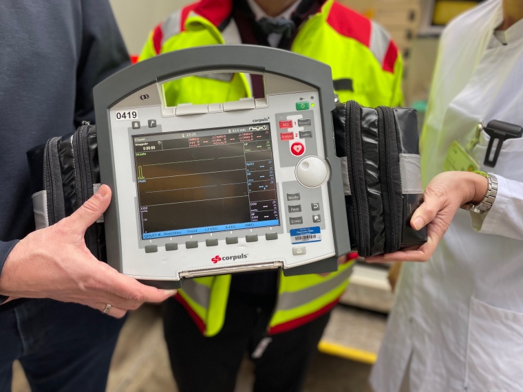 EKG-Daten Foto: Krankenhaus Köln-Porz