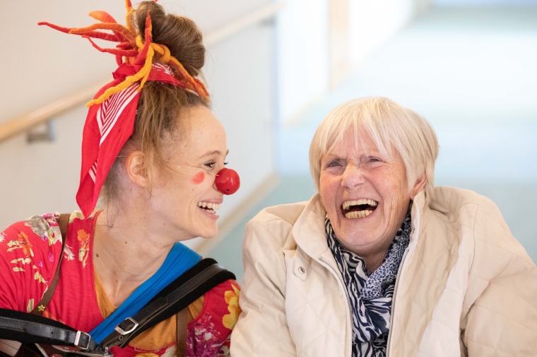 Bundesweiter Aktionstag des Dachverbands Clowns in Medizin und Pflege...