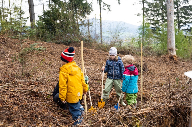 Auch die Kinder der klinikeigenen Kita des Universitätsklinikums Freiburg...