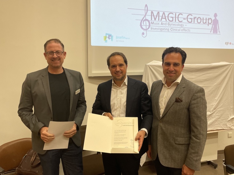 Nach seiner Antrittsvorlesung am Lehrstuhl für Gynäkologische Onkologie der...