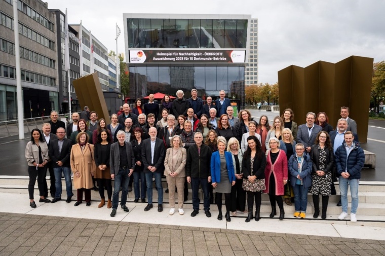 Wirtschaftsförderung Dortmund, Teilnehmer*innen der 13. Projektrunde Foto: VKh...